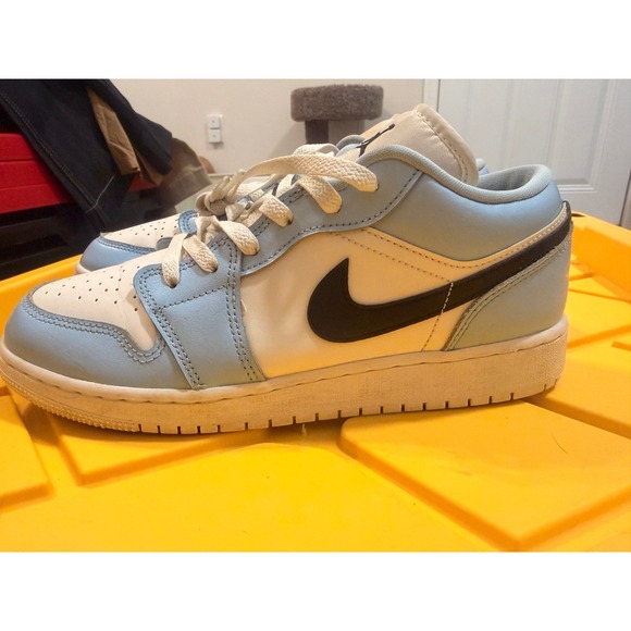 Jordan Other - Nike Air Jordan 1 Low GS University Blue Black White DV1323-401 Kids Size 7Y